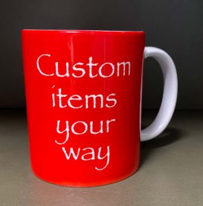 Custom your way coffee mugs